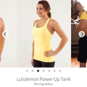 Lululemon Power Up Tank Top